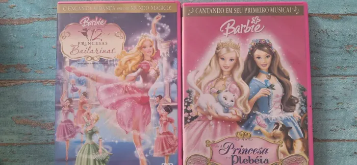 DVDS PRINCESAS BARBIE ORIGINAL
