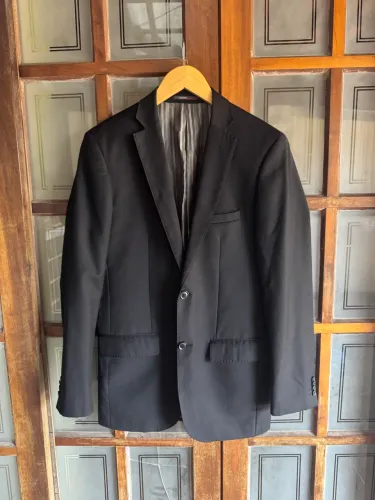 blazer aramis slim fit super 120,s preto 46m