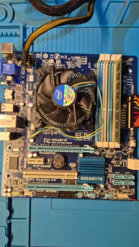 Kit 1155 Placa mãe + processador + memória