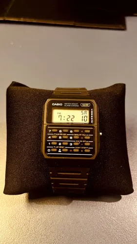 Relógio Casio CA-53W com teclado! O clássico!! Original!! Novo!!