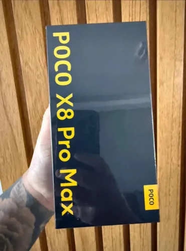Poco x8 pro max 256 gb - chama ja