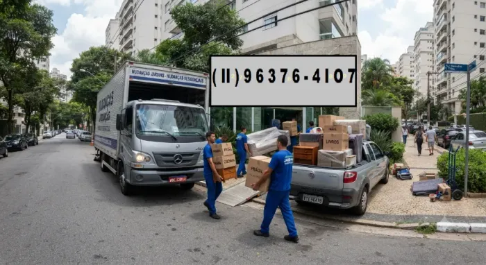 Mudanças e carretos pequenos