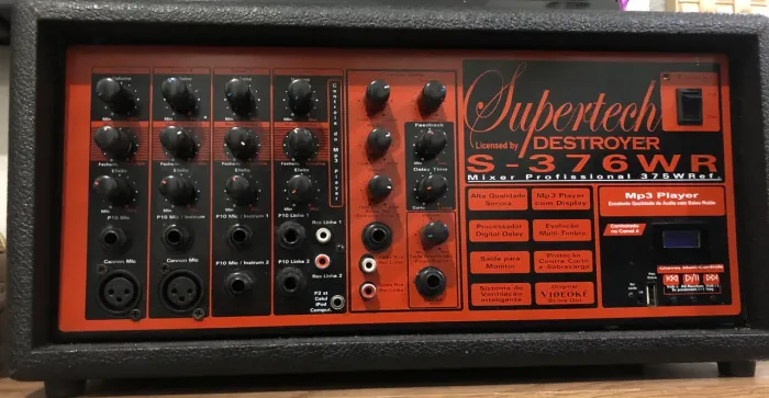 Supertech Destroyer S376 WR | Bluetooth | USB - Novissimo!!!