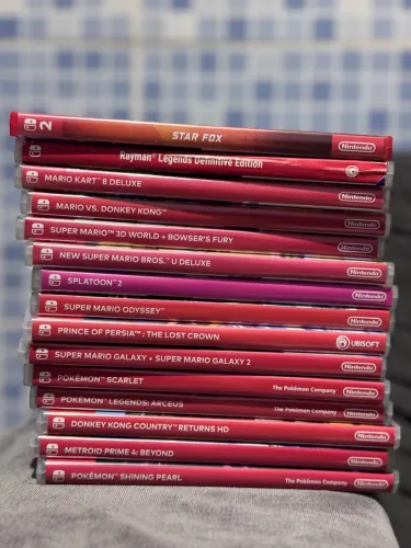 Lote de jogos Nintedo Switch (1 e 2)