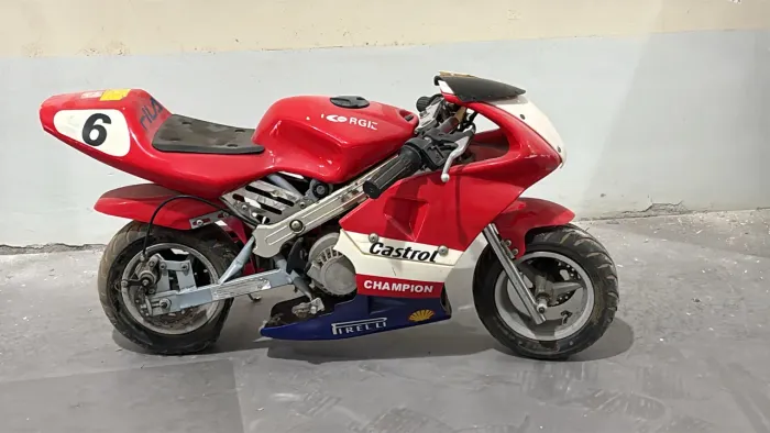 Mini moto de corrida