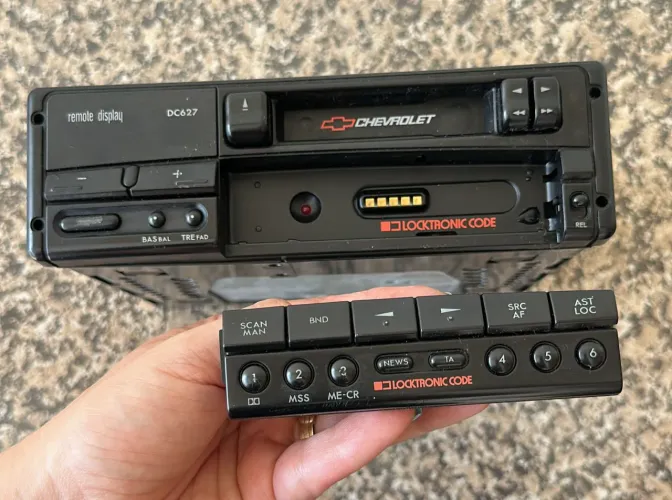 Rádio Chevrolet Toca Fita Original (Vectra/Omega/Corsa)