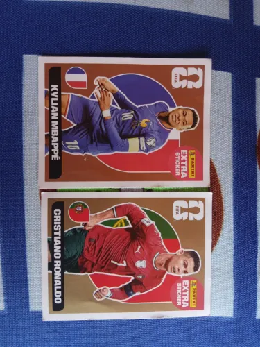 Cristiano Ronaldo Ouro legend 750 e Mbappe 200