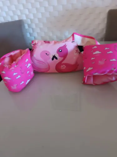Boia colete infantil menina