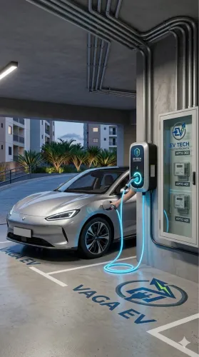 Instalação de Carregador Veicular Elétrico 