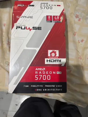 Placa de vídeo amd radeon 5700xt