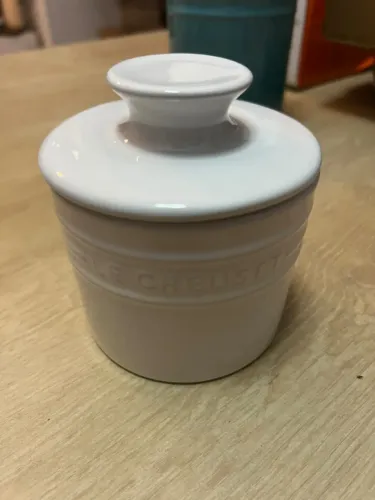 Pote de Manteiga 170ml White - ORIGINAL Le Creuset