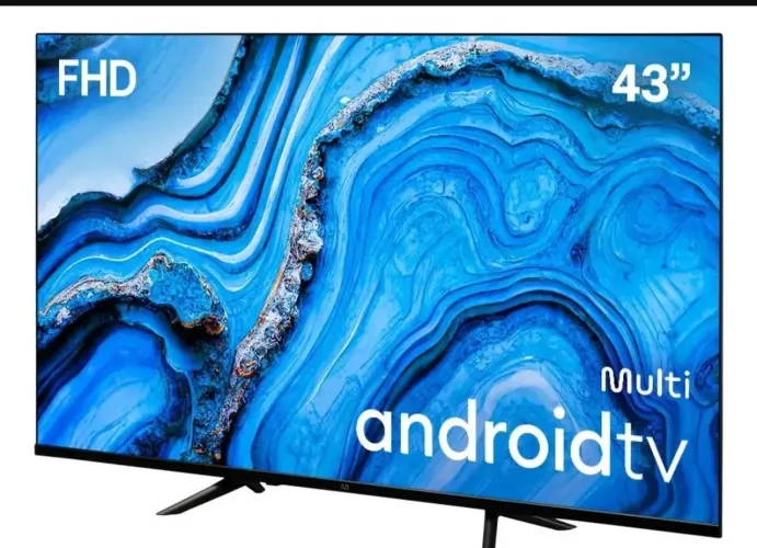 Smart TV DLED 43 Full HD Multi Android 11 3 HDMI e 2 USB
