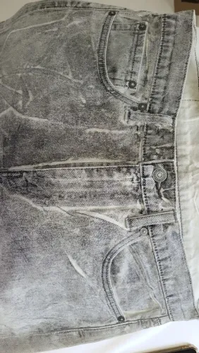 Calça Levis masculina preta estonada 511