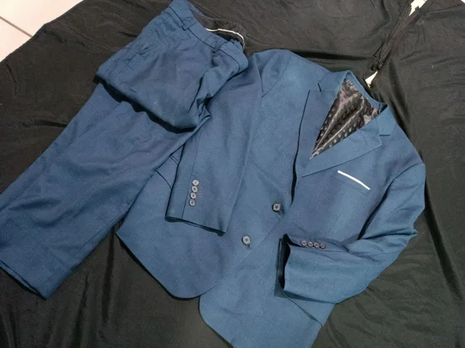 Terno da aduana completo azul