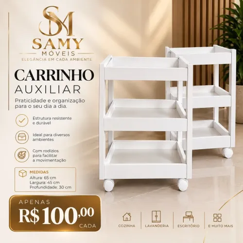 Carrinho Branco