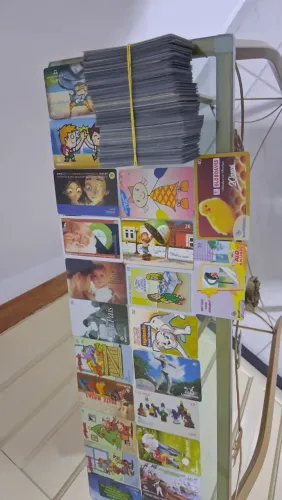 Cartões telefônicos antigos