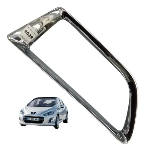 *friso Moldura Cromada Escapamento Peugeot 308 2012/2015   peça origina retirada