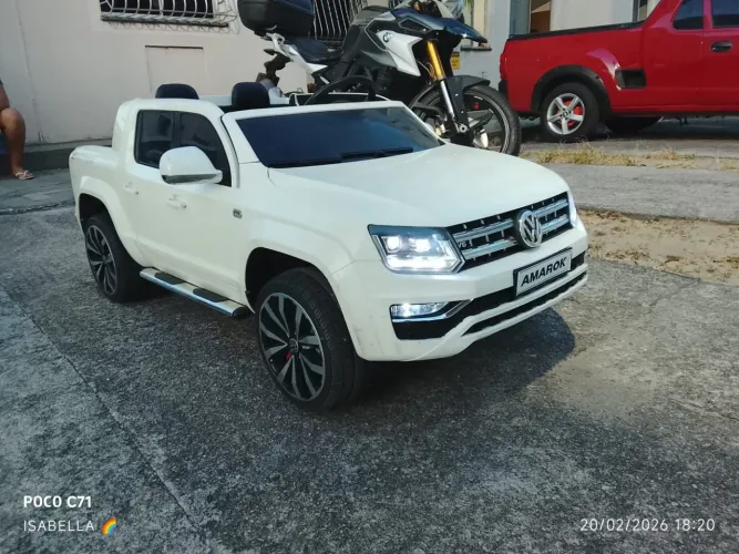 Mini VW Amarok Elétrica Infantil 