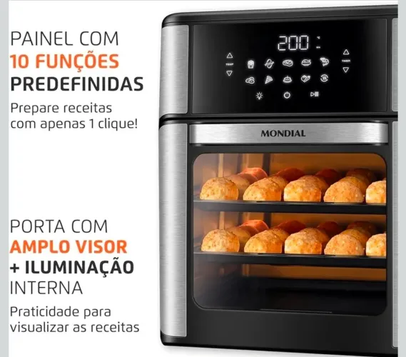 Airfryer fritadeira elétrica