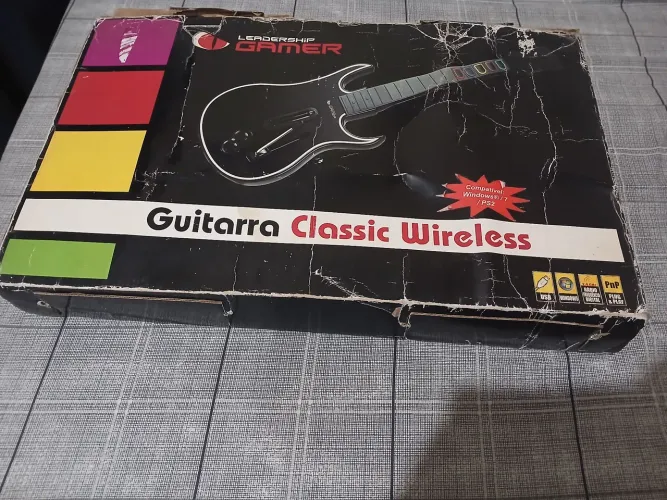 Guitarra clássica wireless ps2 leadership gamer valor negociável