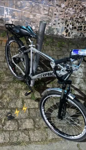 Bicicleta raio aro 26 aceito rolo em motorizada