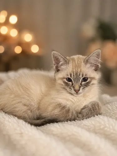 Ragdoll fêmea com pedigree