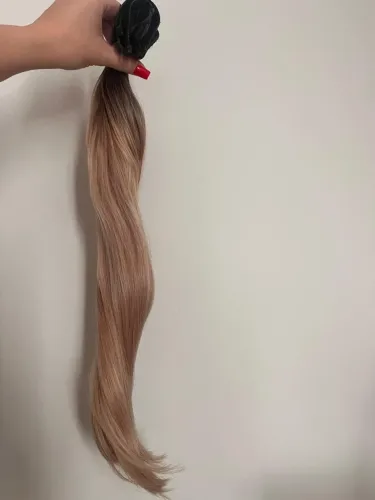 Cabelo loiro 55 cm