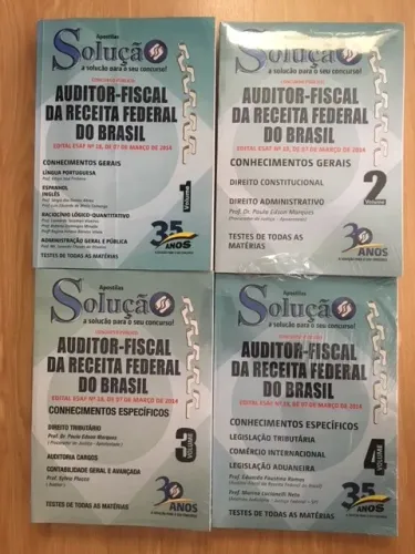 Apostilas Solução Concurso Auditor Fiscal  da Recita Federal