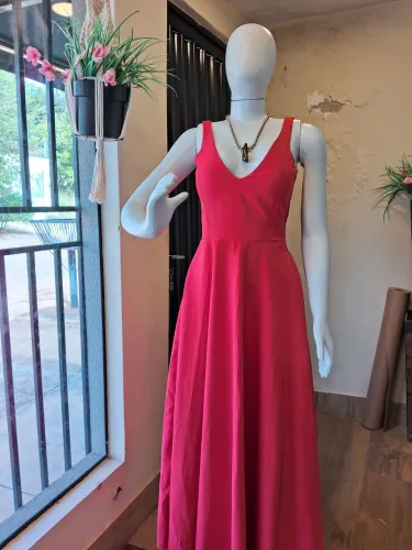 Vestido de Festa - Vermelho 