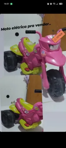 moto elétrica só falta a bateria