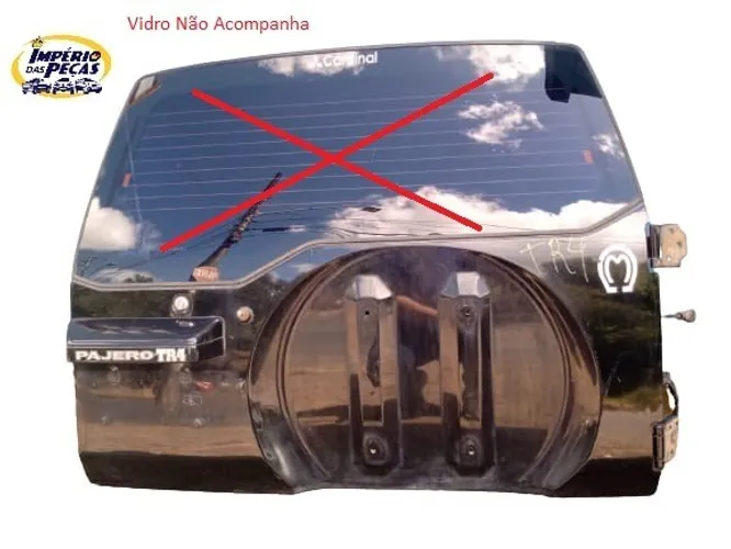Tampa Traseira Pajero Tr4 03/08 Sem Vidro #22468