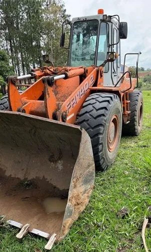 Pá Carregadeira Fiatallis FR140.2 ano 2002, em SP