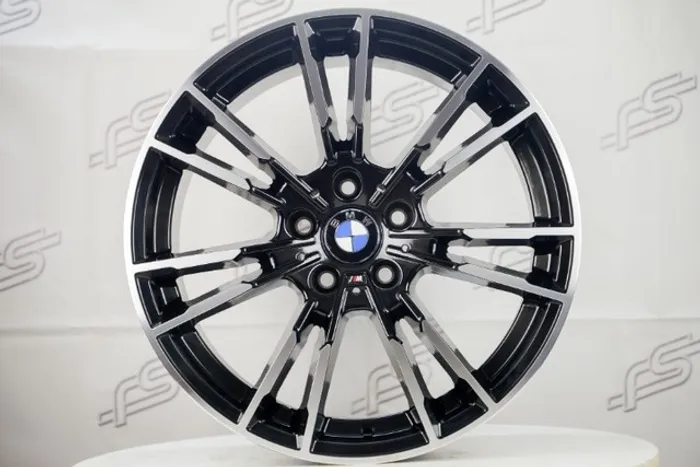 Jogo de Rodas Bmw Serie-5 2018 Preto 5x120 - 19x8,5 e 19x9,5