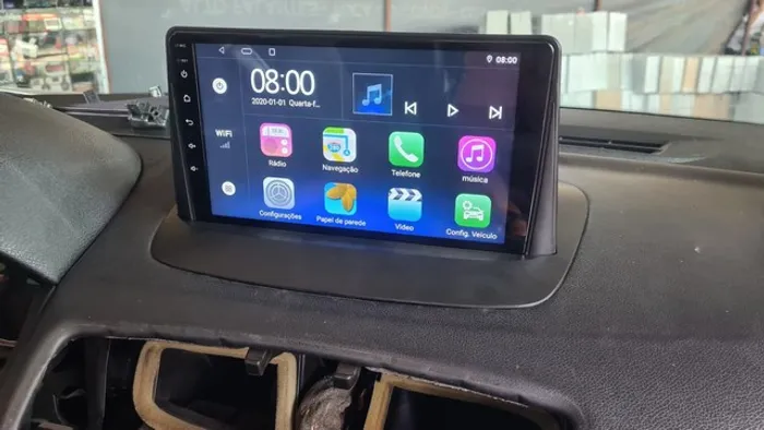 Multimídia Android Tela 9 Renault Fluence 