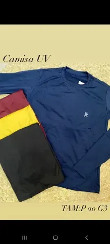 Camisa Uv com Proteção Solar