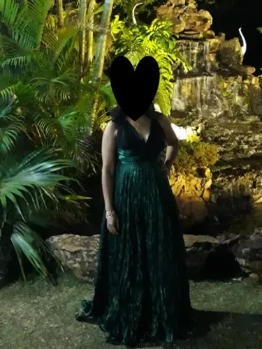 Vestido Verde Musgo