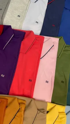 Polos Masculinas 100% Algodão