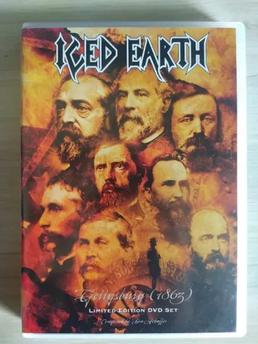 DVD Iced Earth - Gettysburg (1863) (Limited Edition 2 DVD)
