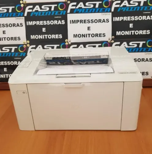 Impressora HP LaserJet M104w com wi-fi laser econômica Wireless