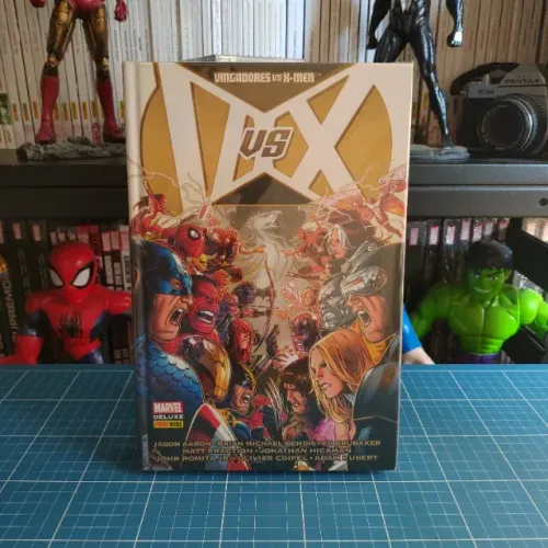 HQ Vingadores vs X-Men Marvel Deluxe (Capa Dura) Brian Michael Bendis