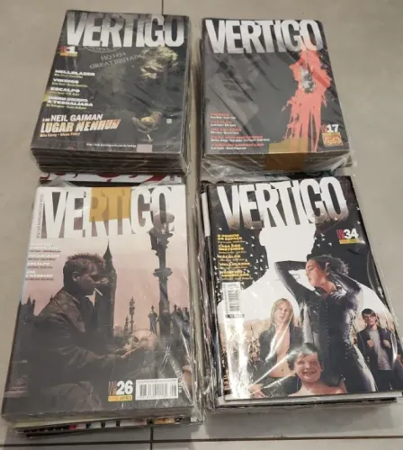 Lote HQs Gibis Vertigo Panini 1 a 5, 8 a 14 ,17 a 40 e 51