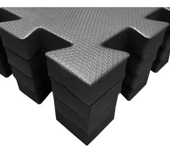 kit 12 Tapete Eva Tatame Luta Jiu-jitsu Judô 1x1m 30mm - 3cm