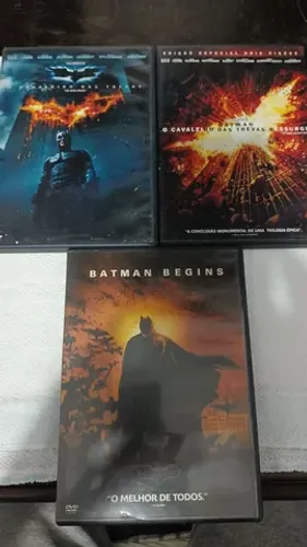 4 dvd Batman originais 