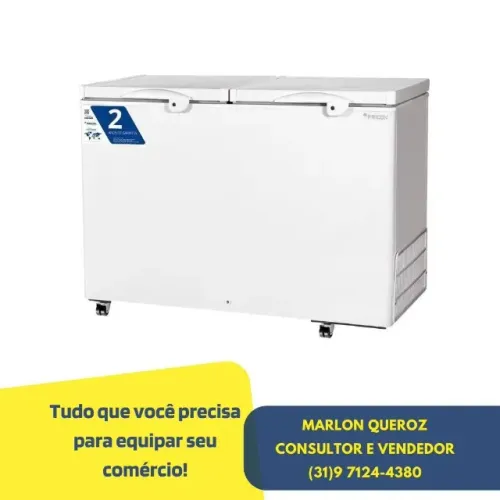 Freezer Horizontal Tampa Cega Fricon