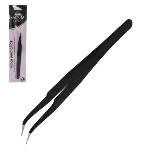 Pinça Para Cilios Curvada Rainha Chac 14cm Rcb0005