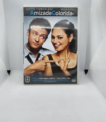 DVD Amizade Colorida Justin Timberlake (Original)