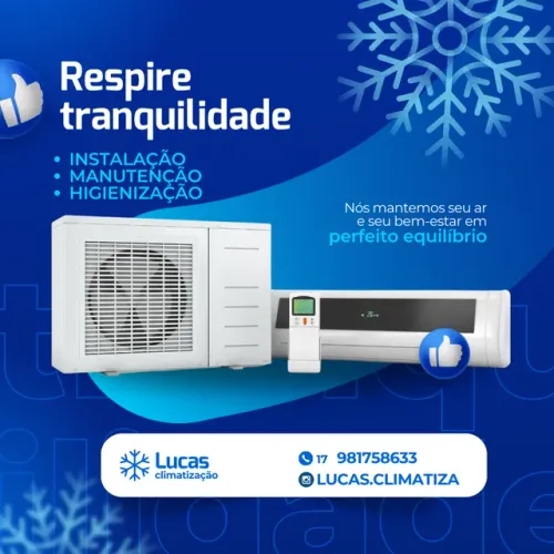 Instalação e Higienização de ar condicionado
