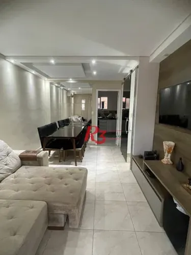 Village à venda, 124 m² por R$ 685.000,00 - Marapé - Santos/SP