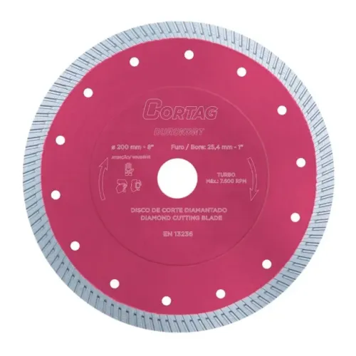 Disco de Corte Diamantado Durokorte 254mm Zapp 600 / Zapp Titan Cortag 62016