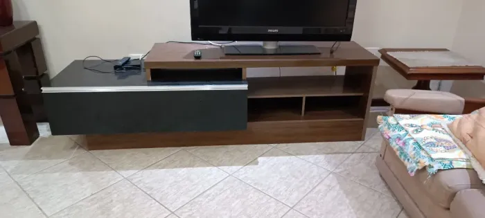 Rack para TV com 1gaveta Grande
